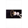 PIED DE LAMPE OPALINE