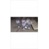 VERRE A PIED BLEU LE LOT