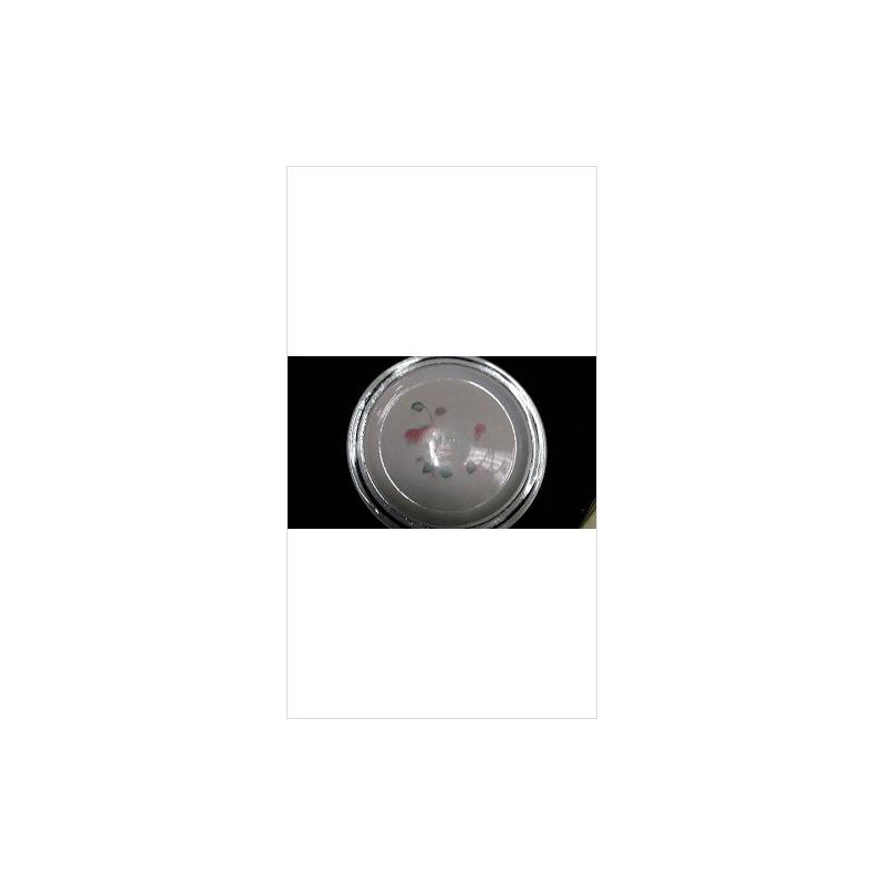 PLAT ROND FLEUR