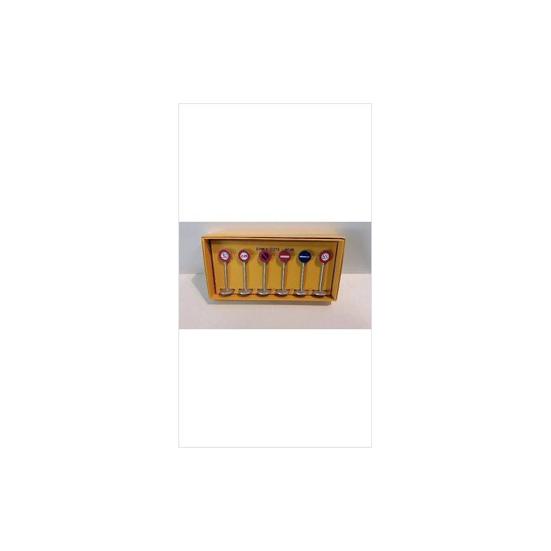 DINKY TOYS ATLAS PANNEAUX SIGNALISATION VILLE