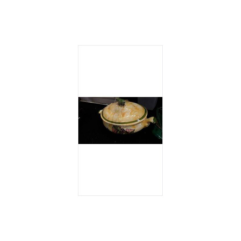 SOUPIERE JAUNE + LOUCHE