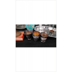 TIMBALE METAL ARGENTE 