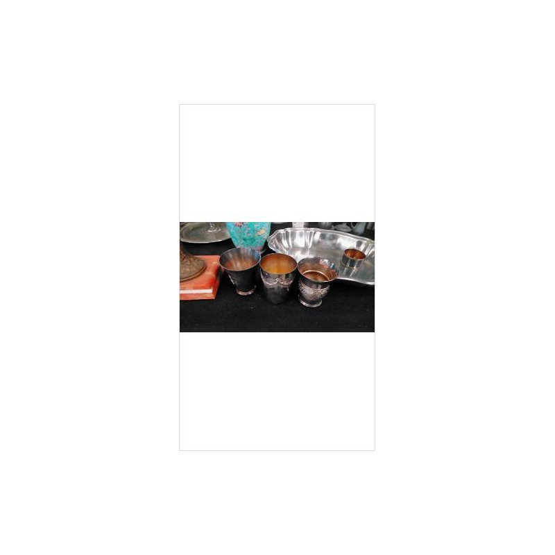 TIMBALE METAL ARGENTE 