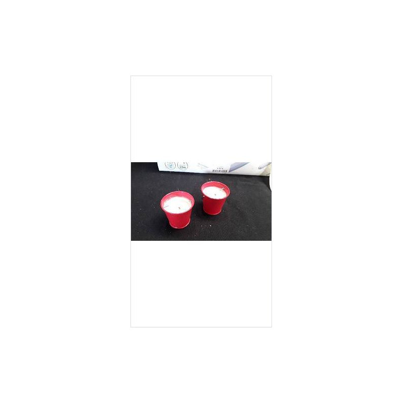 BOUGIE SEAU ROUGE PM