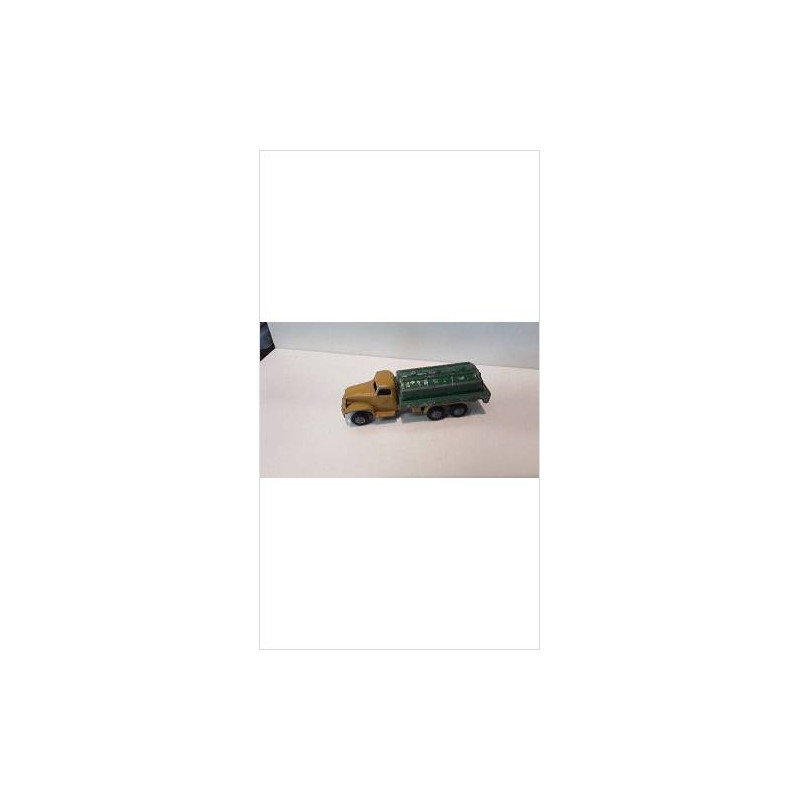 CAMION CITERNE VERT/JAUNE
