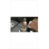PIED DE LAMPE CERAMIQUE MARRON