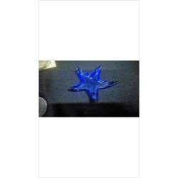 CENDRIER ÉTOILE BLEUE 
