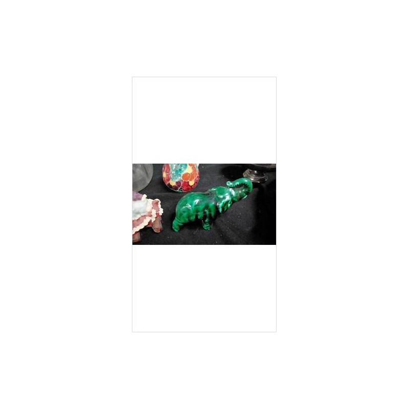 DECO ÉLÉPHANT VERT