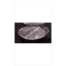 PLAT À COMPARTIMENTS VERRE