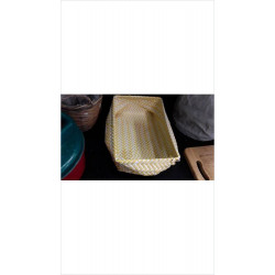 RANGEMENT TRESSE JAUNE