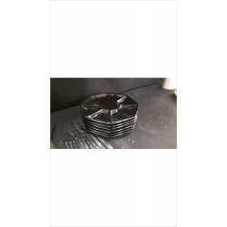 ASSIETTES A FONDUE NOIRES 