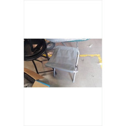 TABOURET TOILE PLIANT 