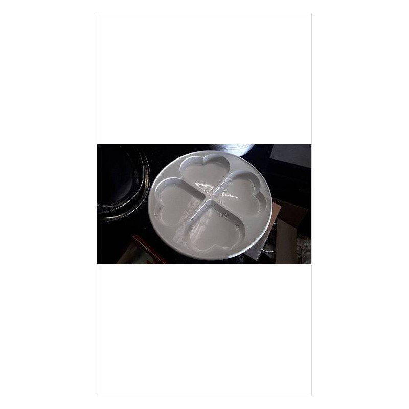 PLAT COEURS PLASTIQUE 