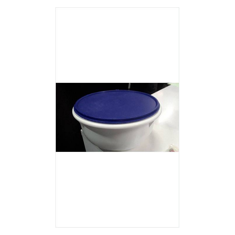 SALADIER COUVERT TUPP BLEU BLANC