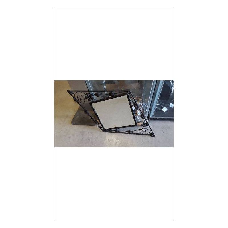 MIROIR FER FORGE 