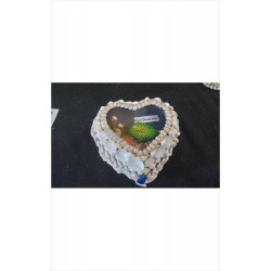 BOITE COEUR COQUILLAGES 