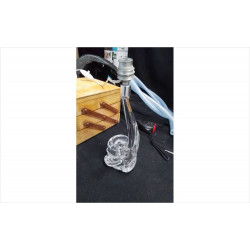 PIED DE LAMPE VERRE EN L’ETAT