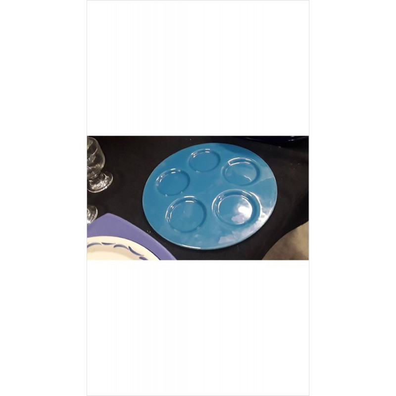PLAT BLEU 5 RONDS
