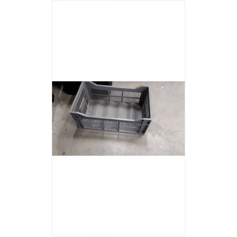 CAISSE PLASTIQUE GRISE 