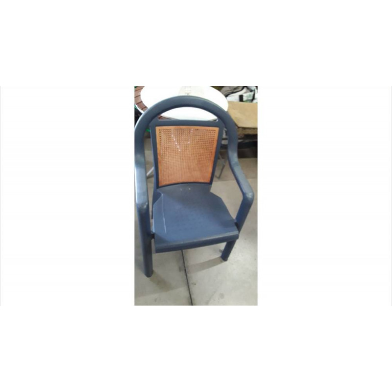FAUTEUIL DE JARDIN BLEU 