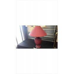 LAMPE À POSER GM ROUGE