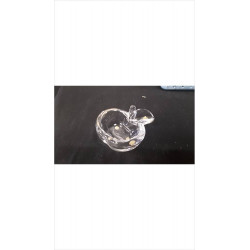 CENDRIER POMME CRISTAL ART VANNES 