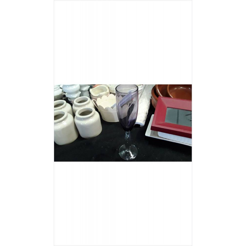VASE VERRE VIOLET 