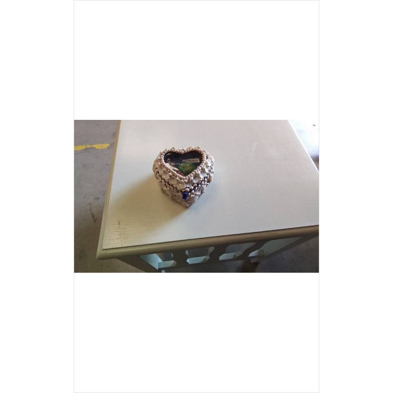 BOITE COEUR COQUILLAGES 