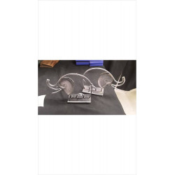 DECO METAL ELEPHANT X2