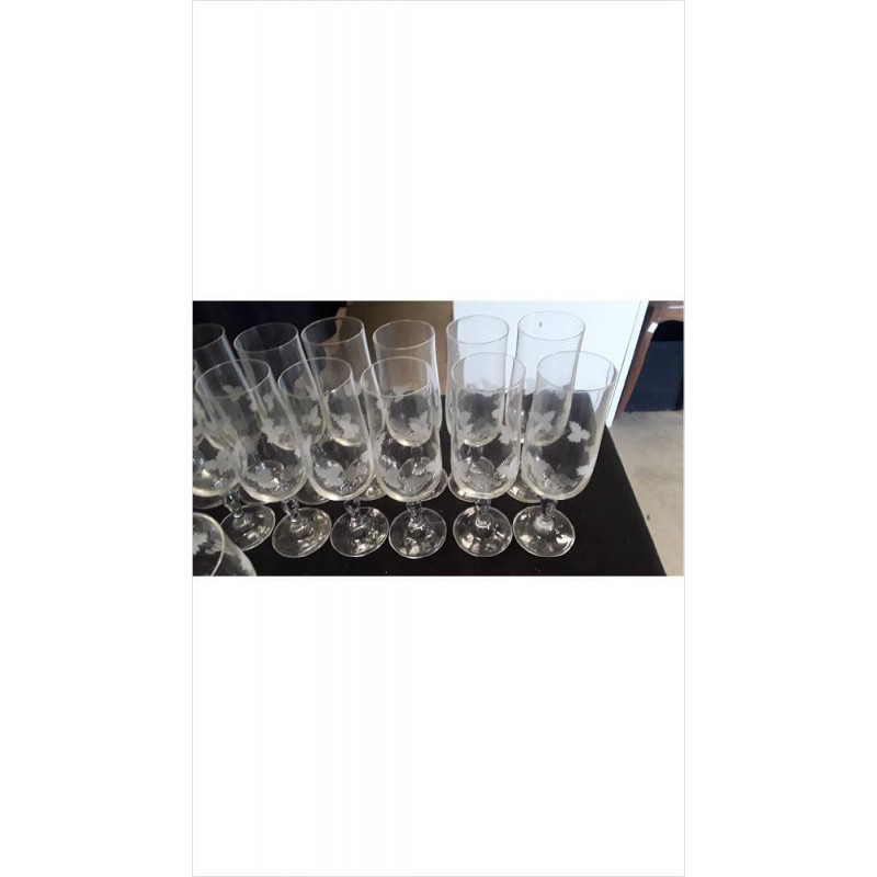FLÛTES A CHAMPAGNE LE LOT
