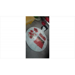 DESSOUS DE PLAT COQUELICOT 