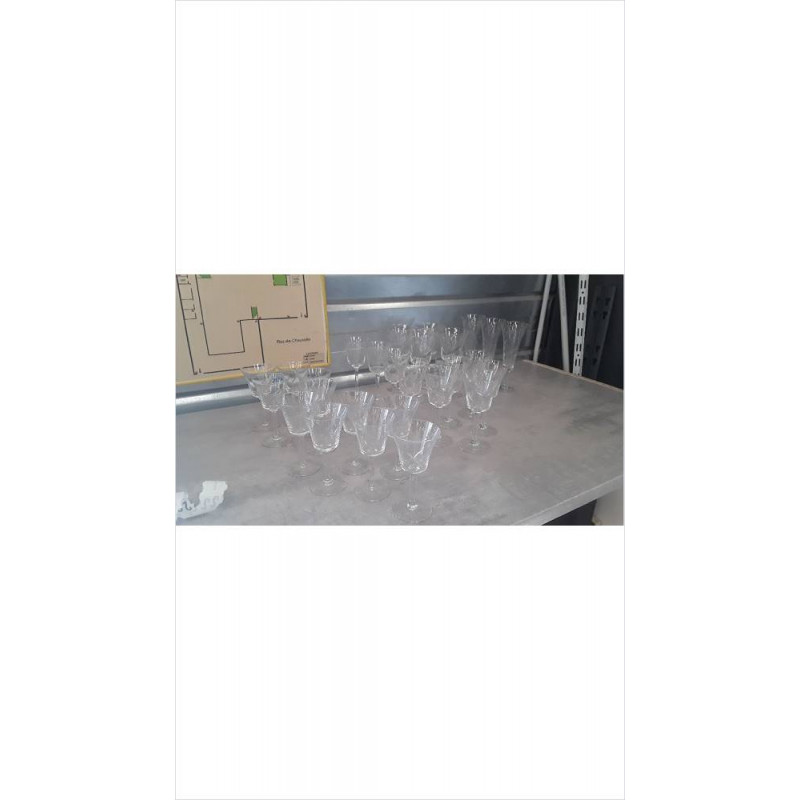 VERRE CISELÉ LE LOT