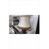 LAMPE PIED MARRON