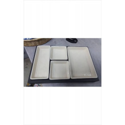 PLAT 4 COMPARTIMENTS 