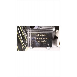 PLAQUE 18X13CM