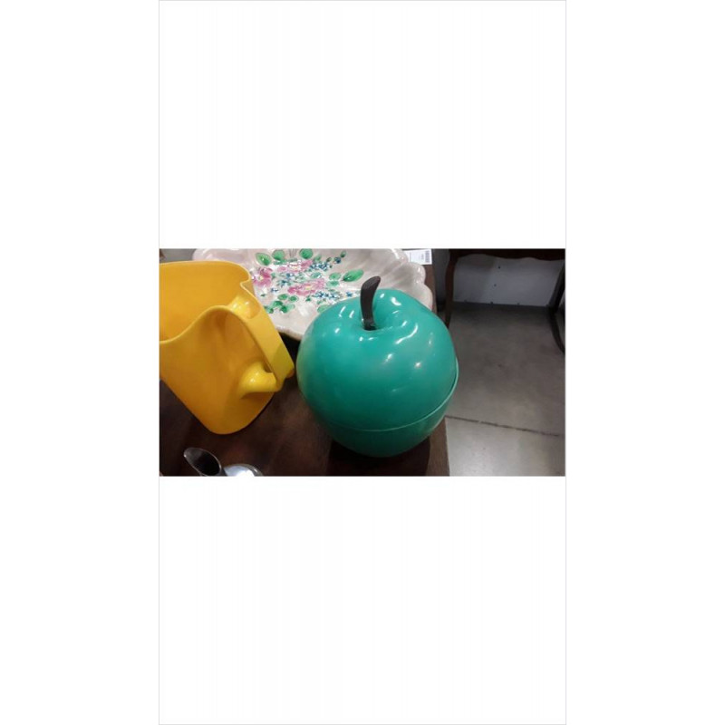 SEAU GLACON VINTAGE POMME VERTE