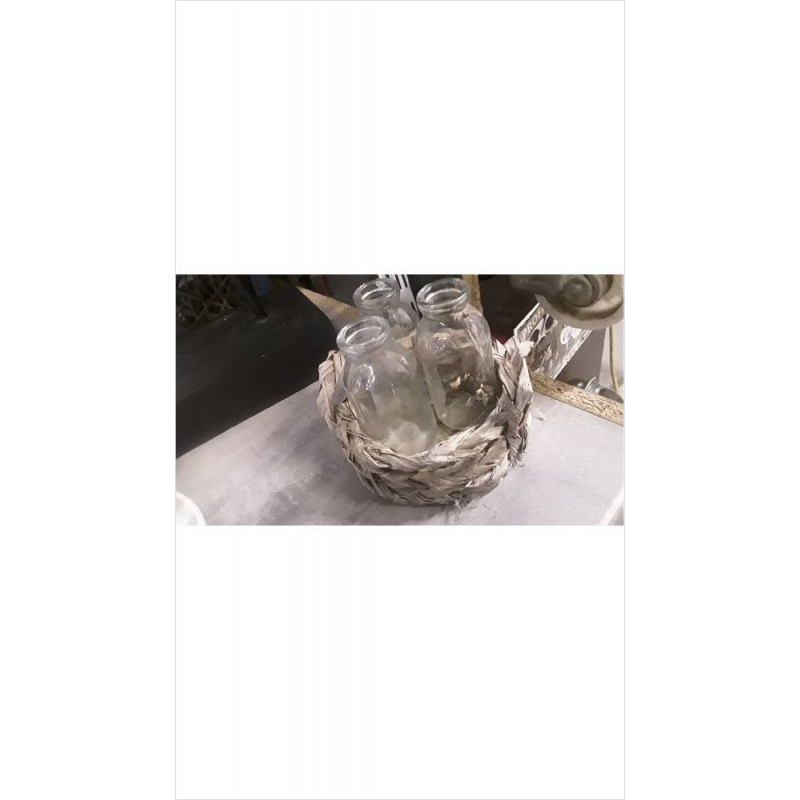 DECO BOUTEILLE X3