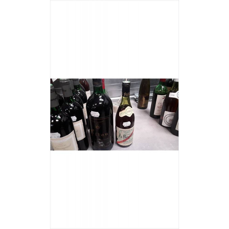 BOUTEILLE DECO COTES DU RHONE 1980 / LA RENJARDIERE 