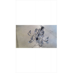 LUSTRE 6 BRANCHES FER ( EN...