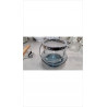 SEAU A GLACONS VERRE BLEU