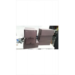 BOITE A CHAUSSURES MARRON 
