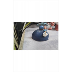 DECO BOUTEILLE BLEUE PM