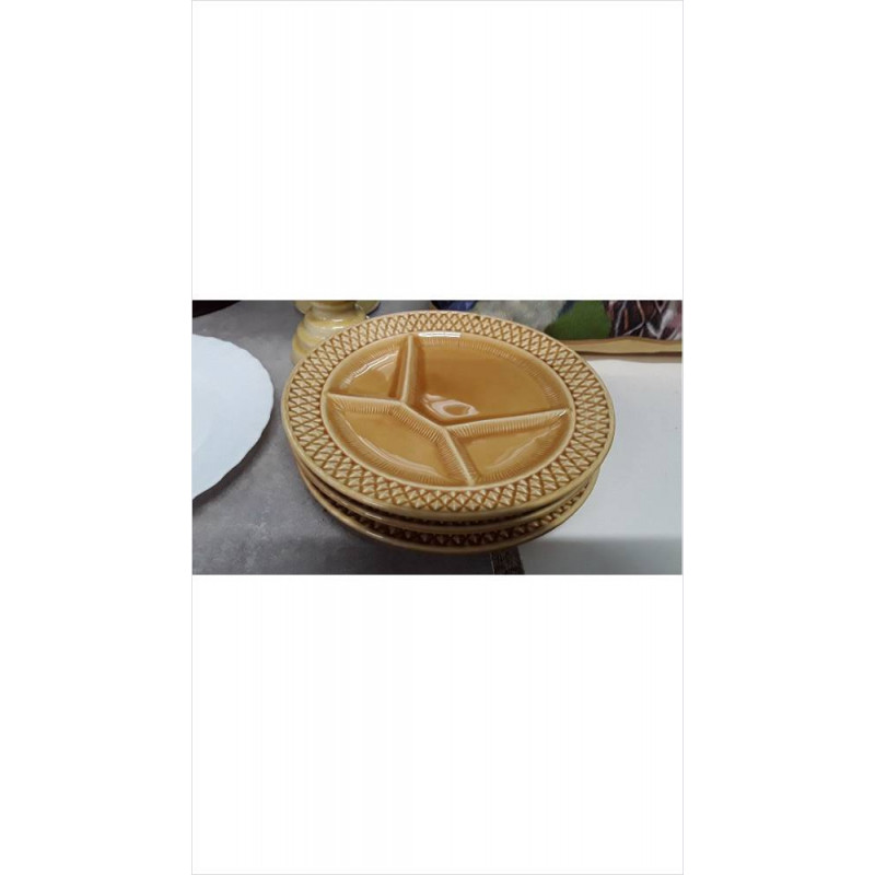 ASSIETTES A FONDUE X3 