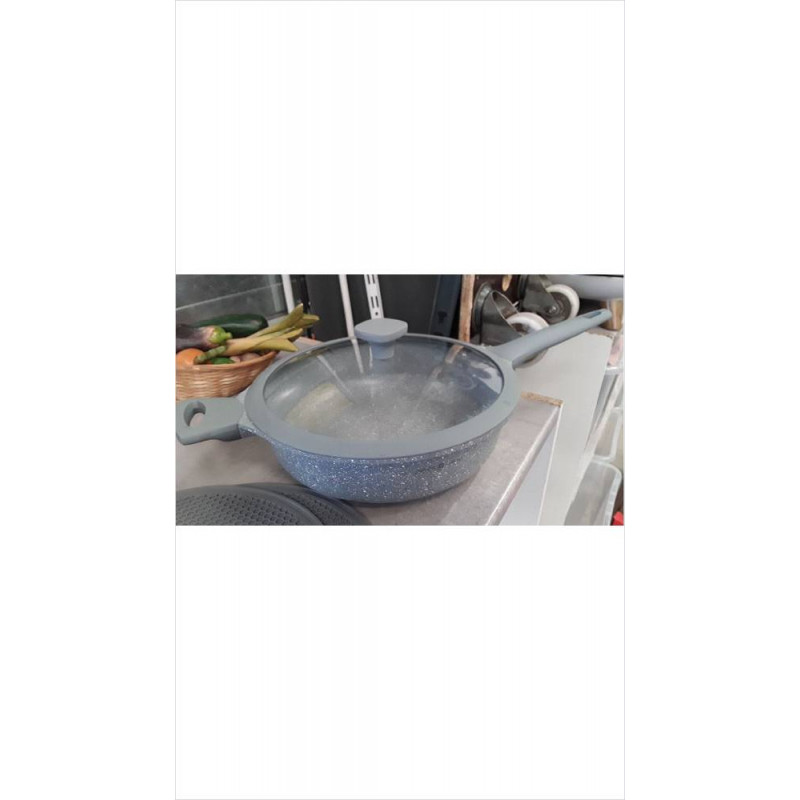SAUTEUSE DURAND DUPONT 28CM + COUVERCLE