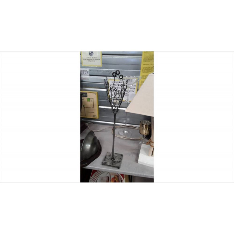 PORTE BOUGIE FER BROSSE 