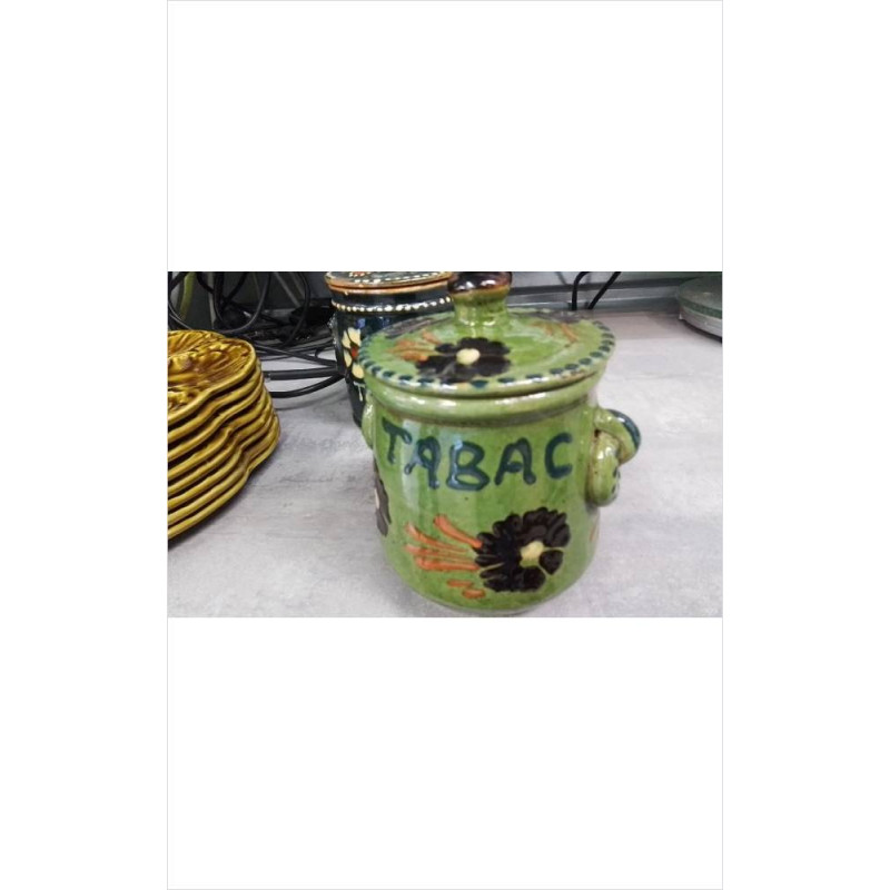 POT VERT TABAC 