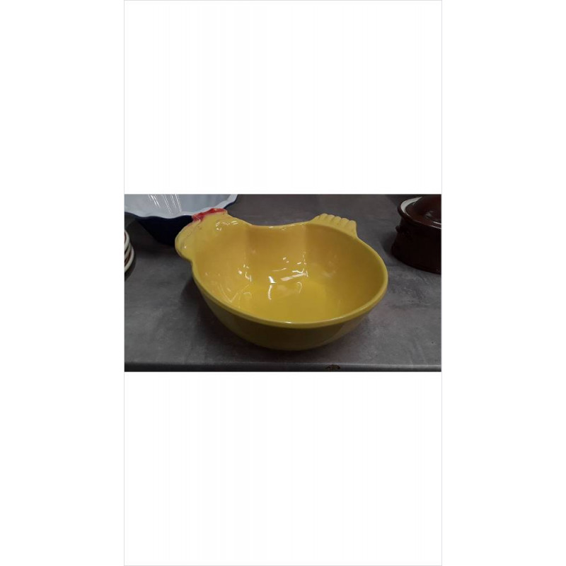PLAT POULE JAUNE 