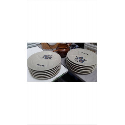 ASSIETTES A FONDUE ST AMAND...