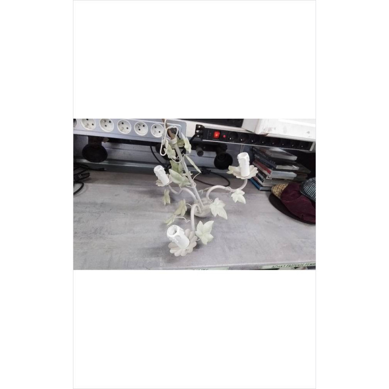 LUSTRE FEUILLE 3 BRANCHES 
