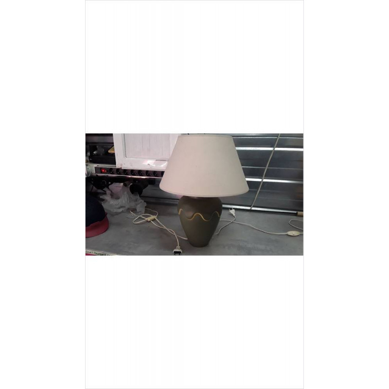 LAMPE À POSER KAKI 